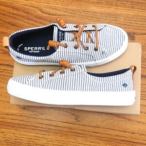 Sperry seersucker shoes
